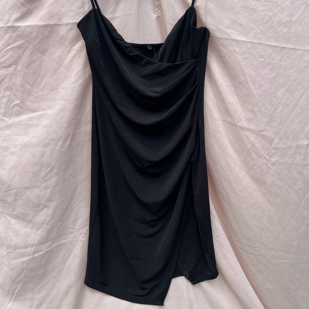 Black mini dress from Q